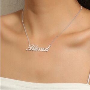 SILVER Blessed Necklace